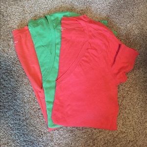 Bundle of JCrew vneck tees