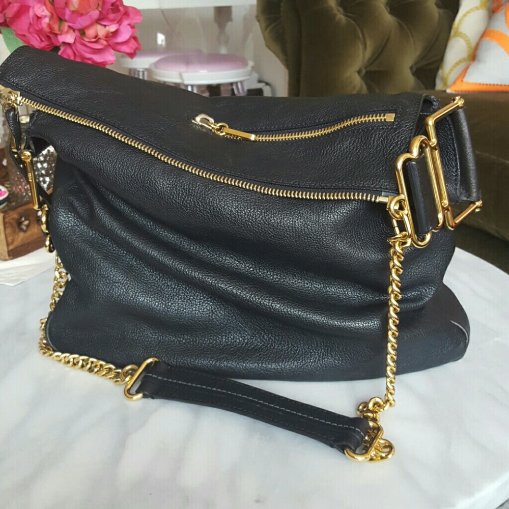 Chloe Vanessa Black Leather Bag