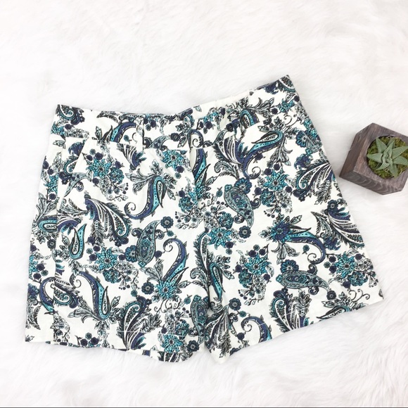 LOFT Pants - Ann Taylor LOFT NWOT Paisley Shorts