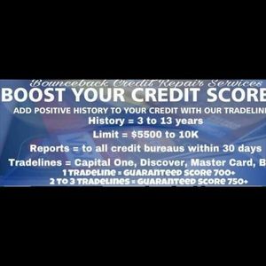 Credit Repair! Free consults sbrooks@bouncebackcrs
