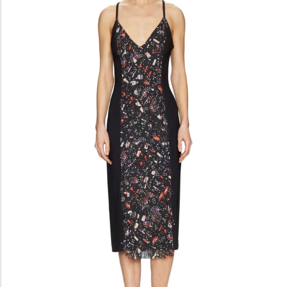 Rachel Rachel Roy Fringe Panel Dress