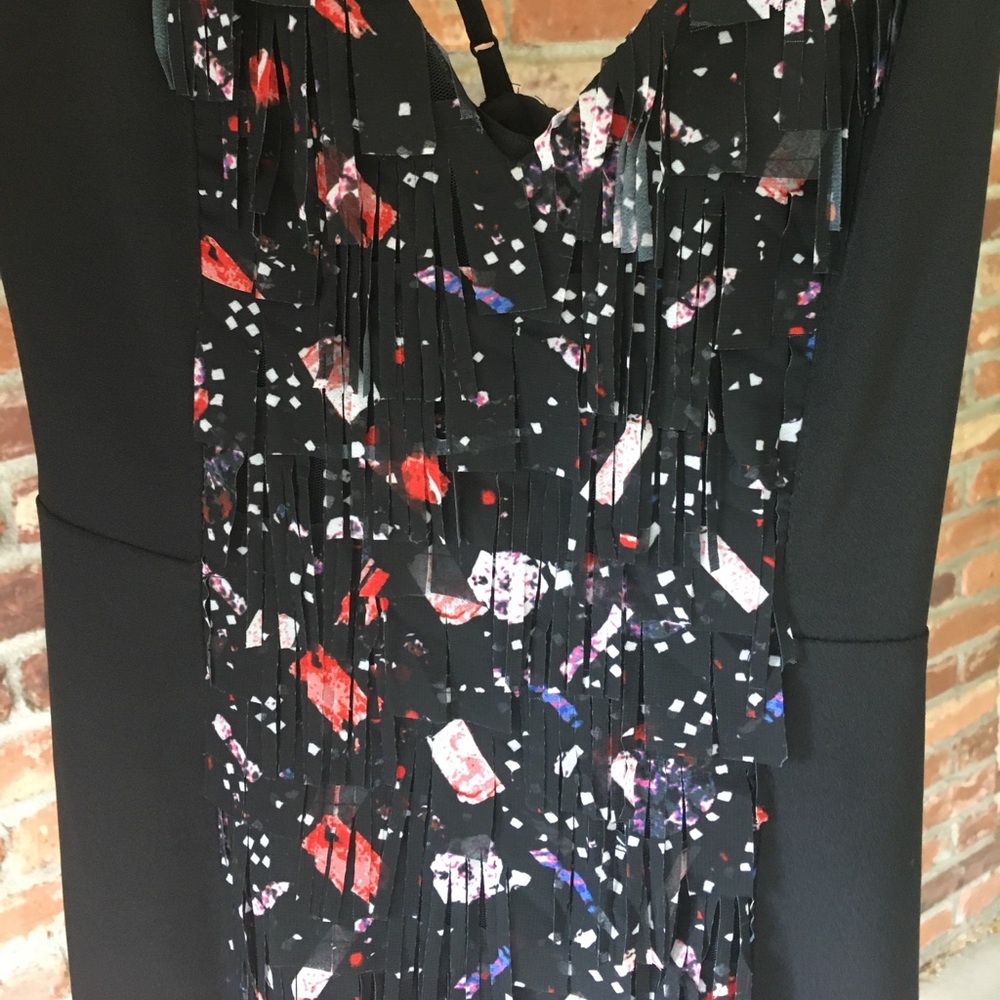 Rachel Rachel Roy Fringe Panel Dress - Picture 6 of 8