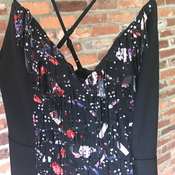 Rachel Rachel Roy Fringe Panel Dress - Picture 7 of 8