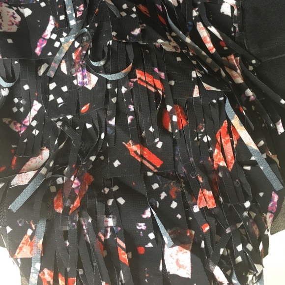 Rachel Rachel Roy Fringe Panel Dress - Picture 8 of 8