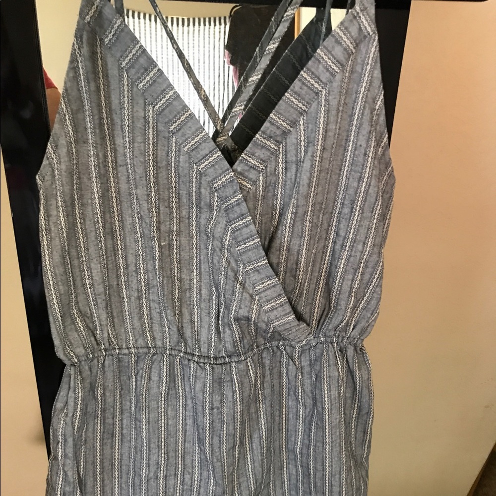 Chambray romper