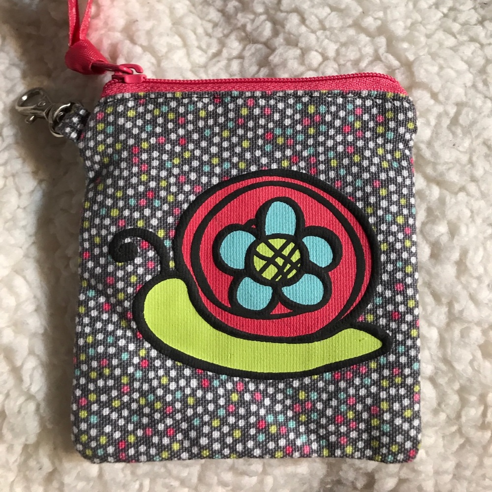 Like NEW Thirty One snail coin purse