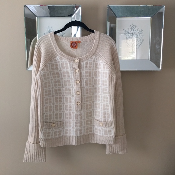 Tory Burch Sweaters - Tory Burch Geometric Sweater