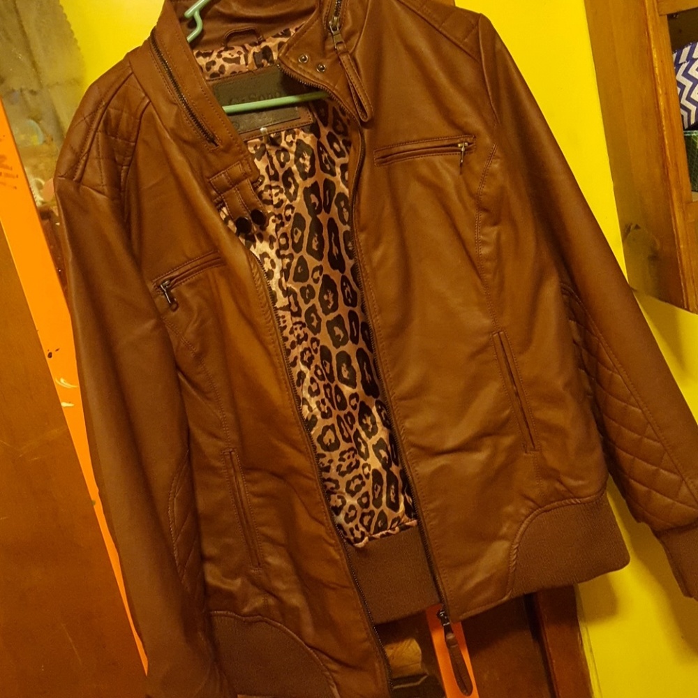 Vegan Leather Jacket