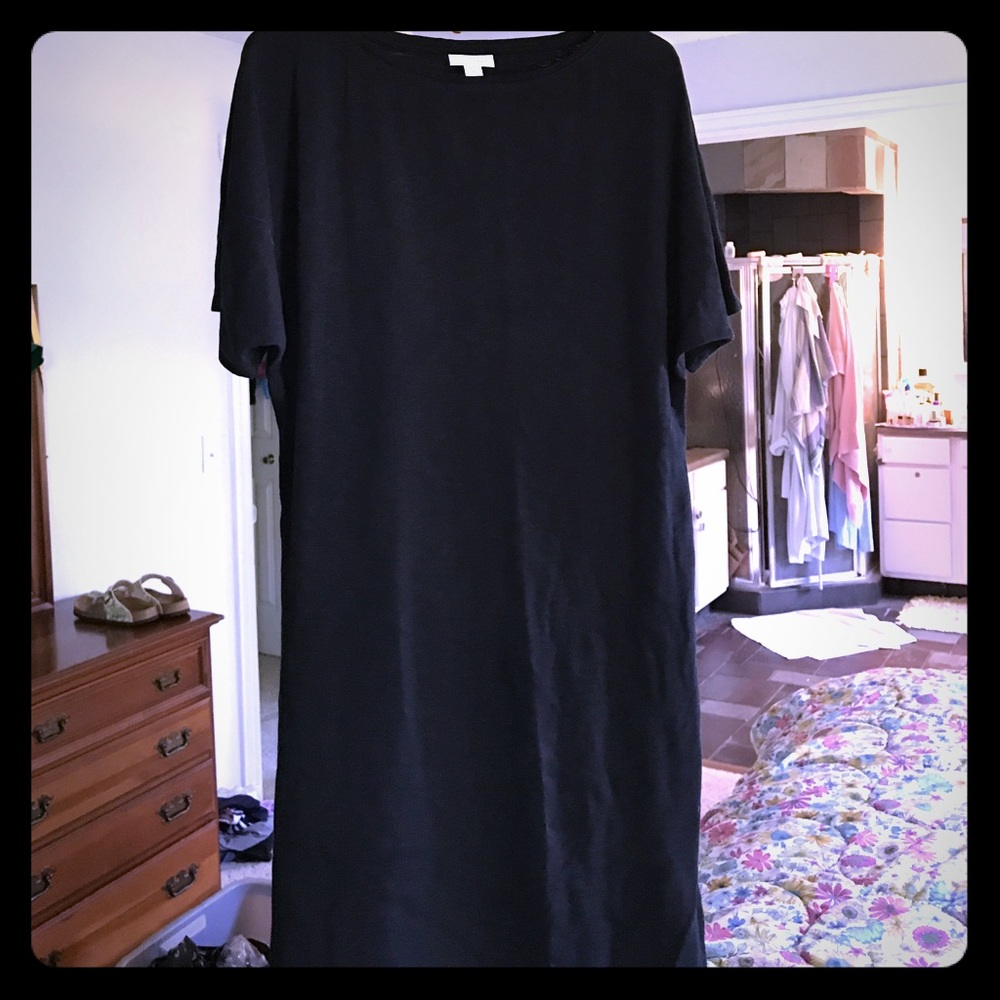 Black J.Jill t-shirt dress