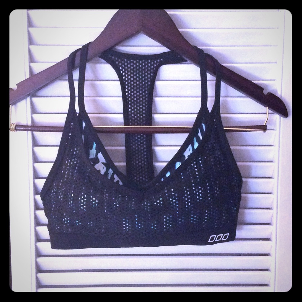 Mesh sports bra
