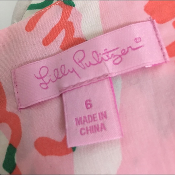 NWT Lilly Pulitzer worth shift dress floral green - Picture 8 of 8