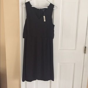 Madewell black cocktail dress