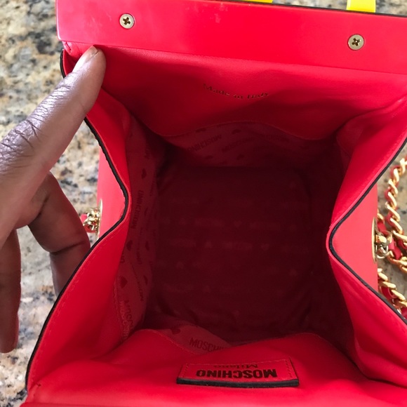 *RARE* AUTHENTIC* Moschino Happy Meal Bag - Picture 3 of 4