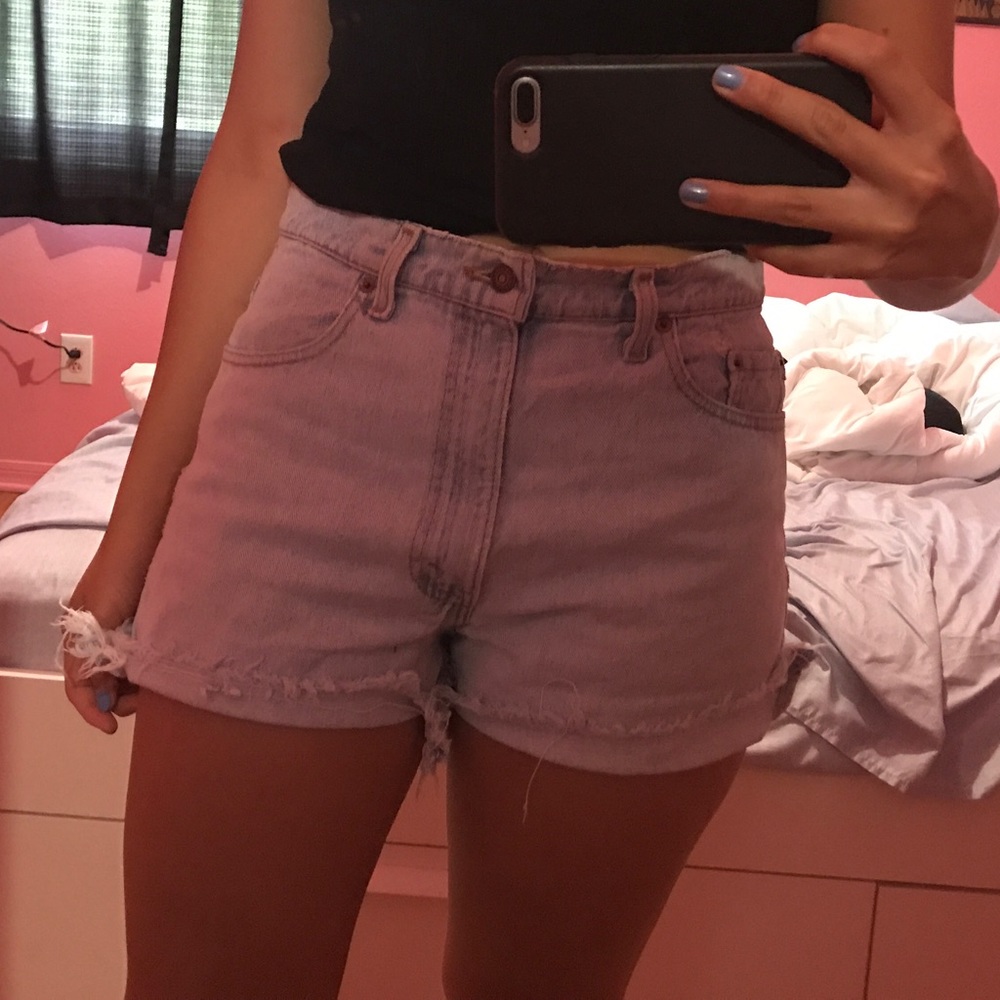 Levi's High Waisted Shorts Urban Renewal