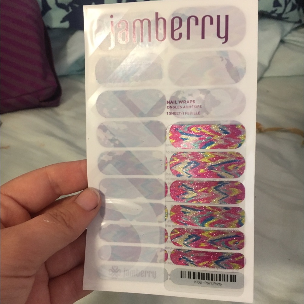 Brand new "Paint Party" Jamberry wraps