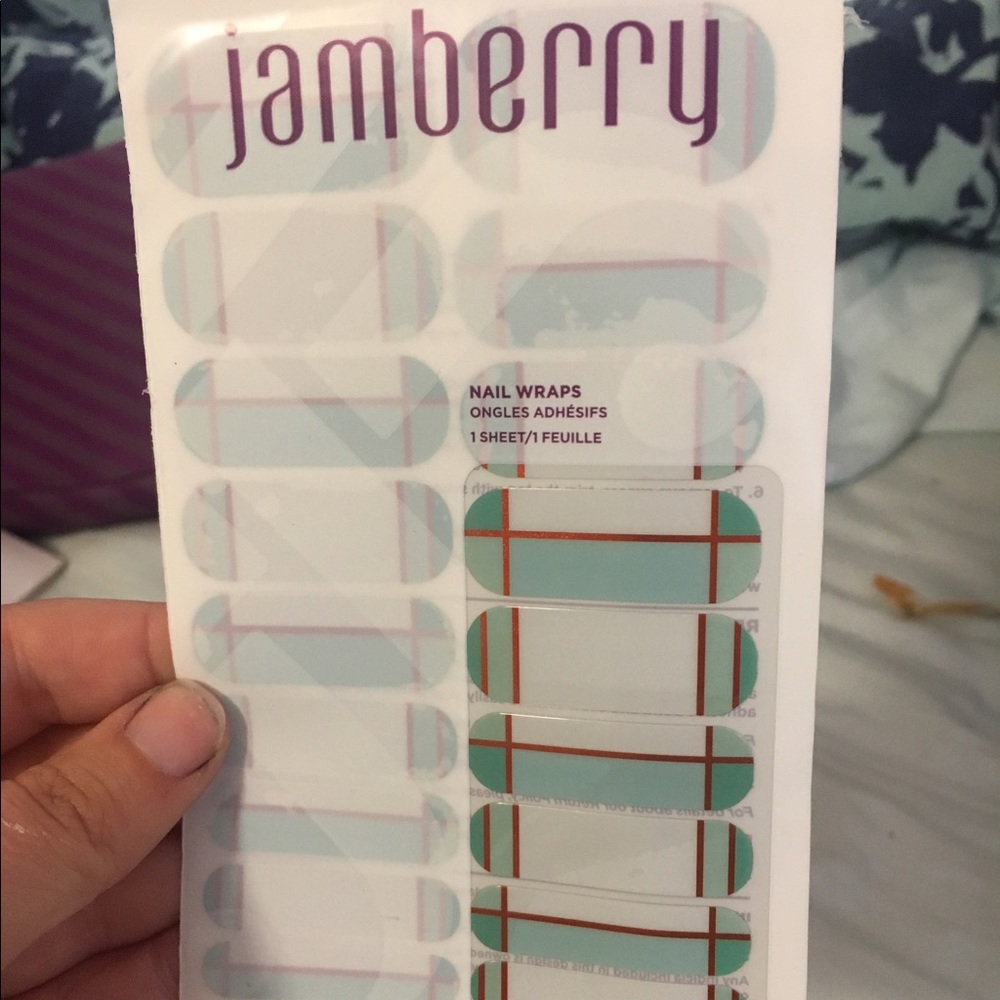 Brand new "Hopscotch" Jamberry wraps