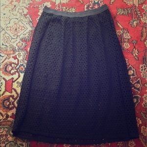 Black Weston Wear skirt from Anthropologie