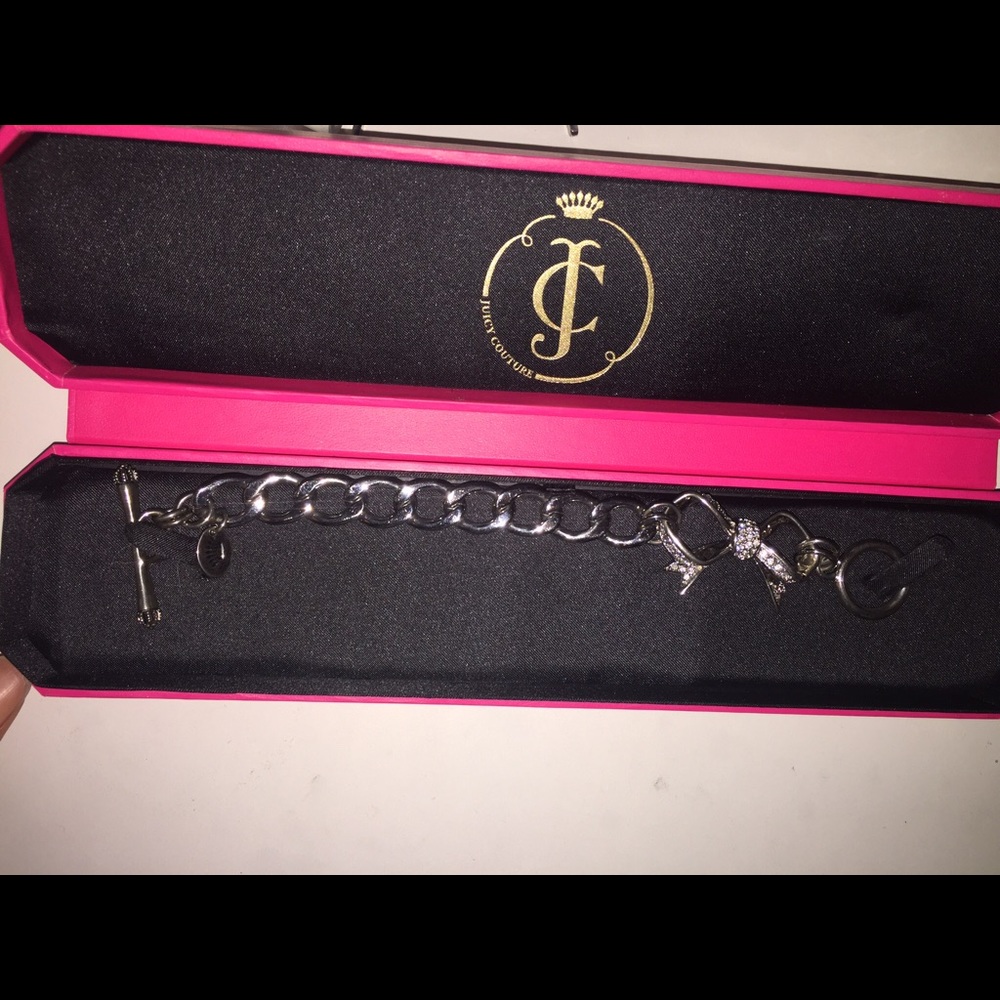 Juicy Couture bow bracelet