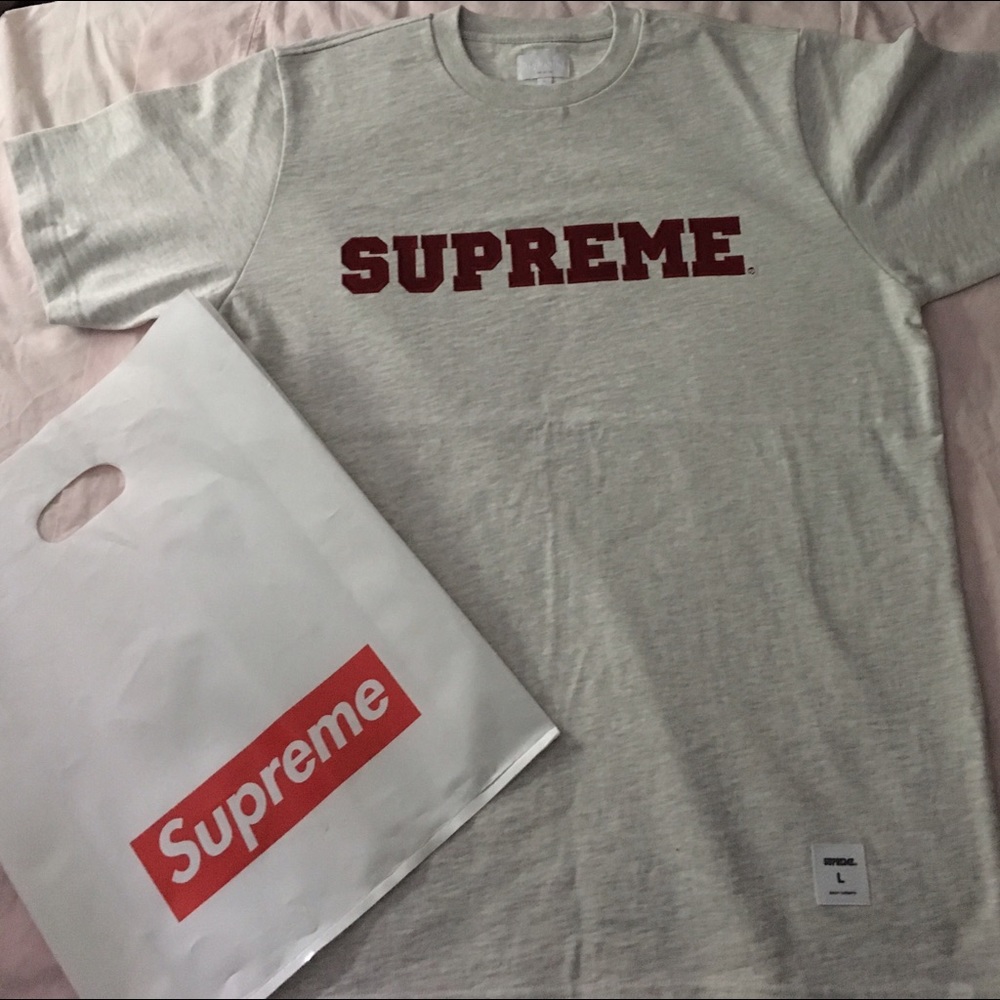Supreme Collegiate Logo Tee