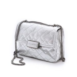 Marc by Marc Jacobs Quilted Metallic Rebel 24 Bag