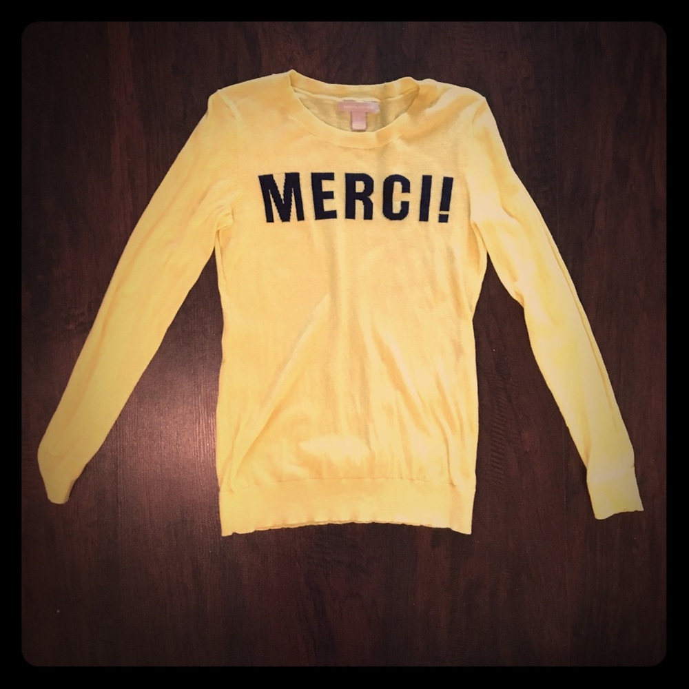 Banana Republic MERCI! Sweater