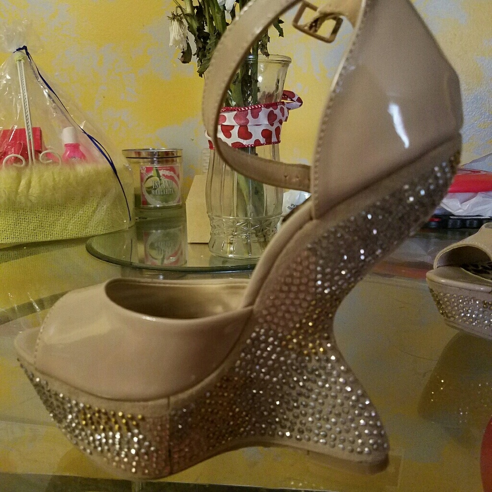Rhinestine heels