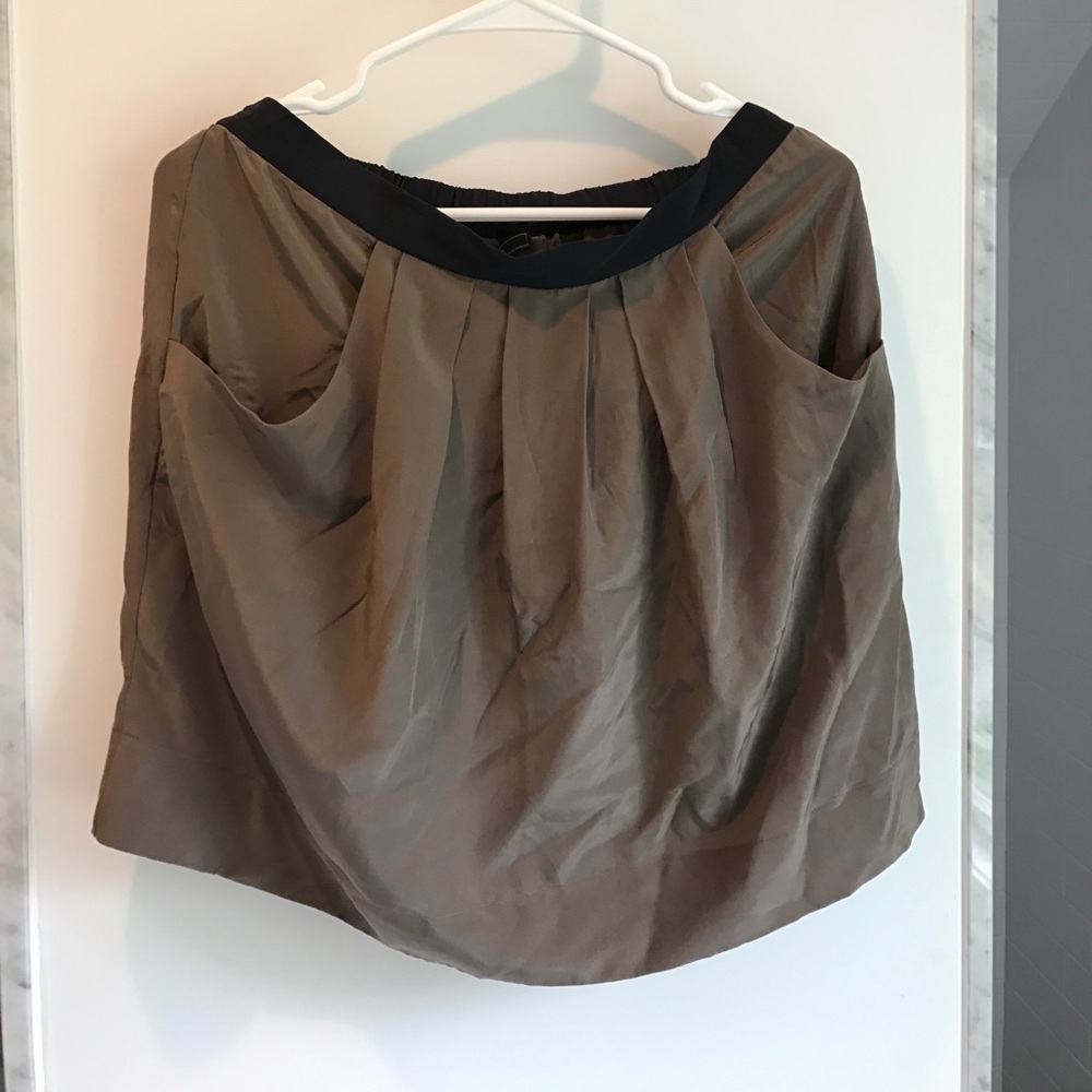 BCBG mini skirt - silk, NWT
