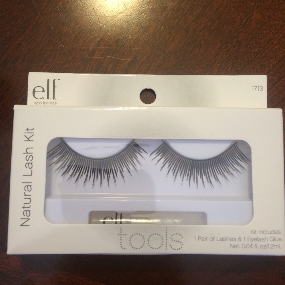 32 pairs of elf natural lash kit. black. Unopened.