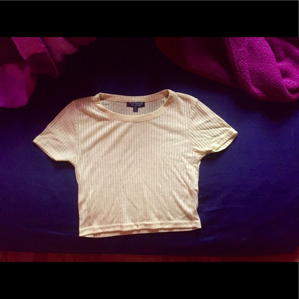 Sheer Ribbed Crop