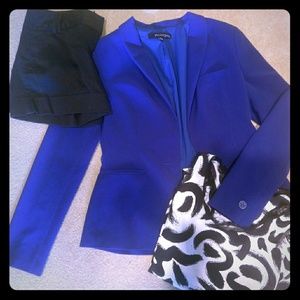 Cobalt blue blazer