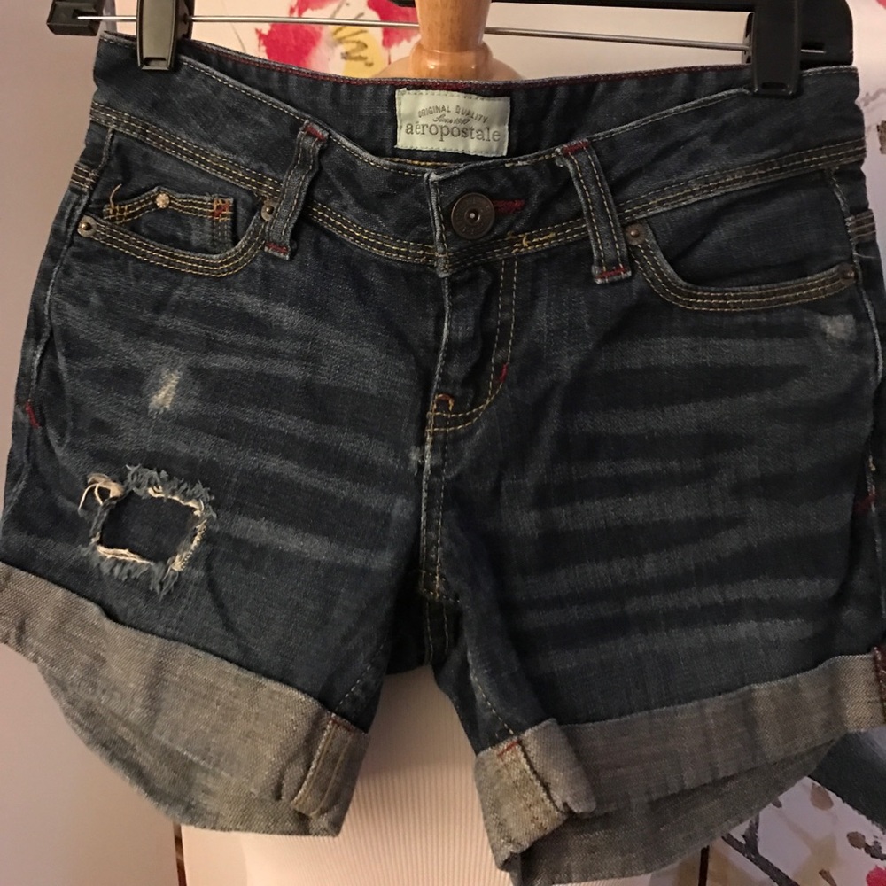 Like New Aeropostale Jean Shorts Sz 00