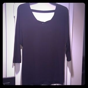 WHBM Black Top