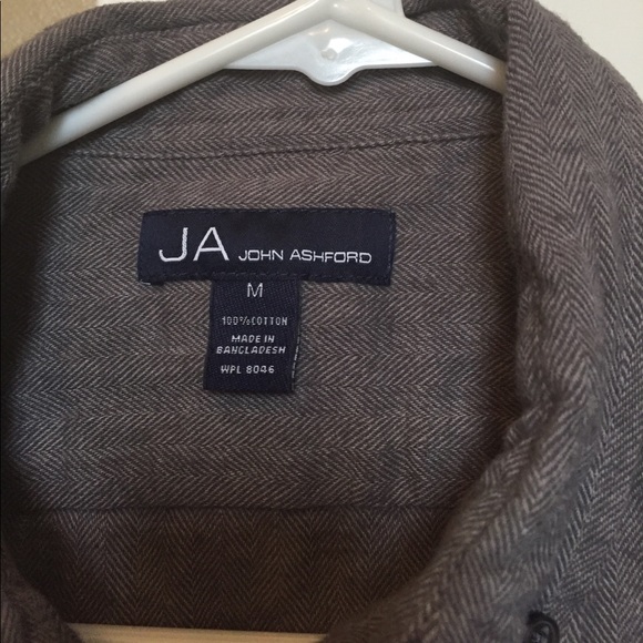 John Ashford Dark Gray Button Up - Picture 2 of 2