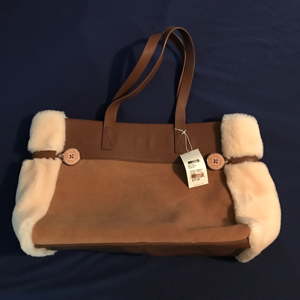 NWT UGG Bailey tote Chesnut