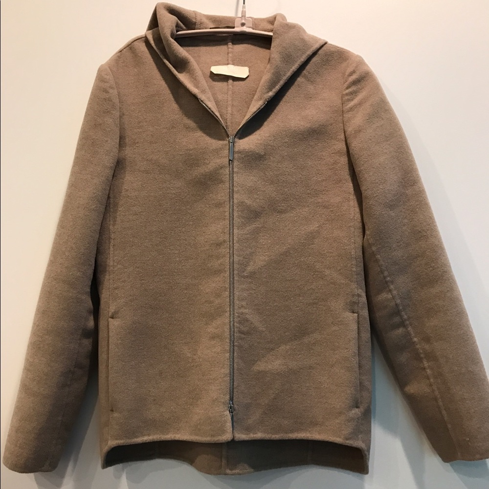 MaxMara hooded wool jacket