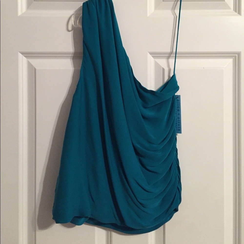 Alice + Olivia Silk Top