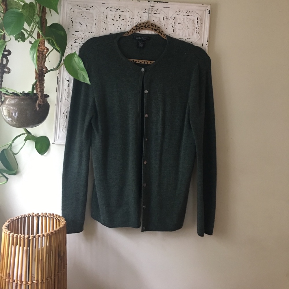 100% merino wool cardigan!