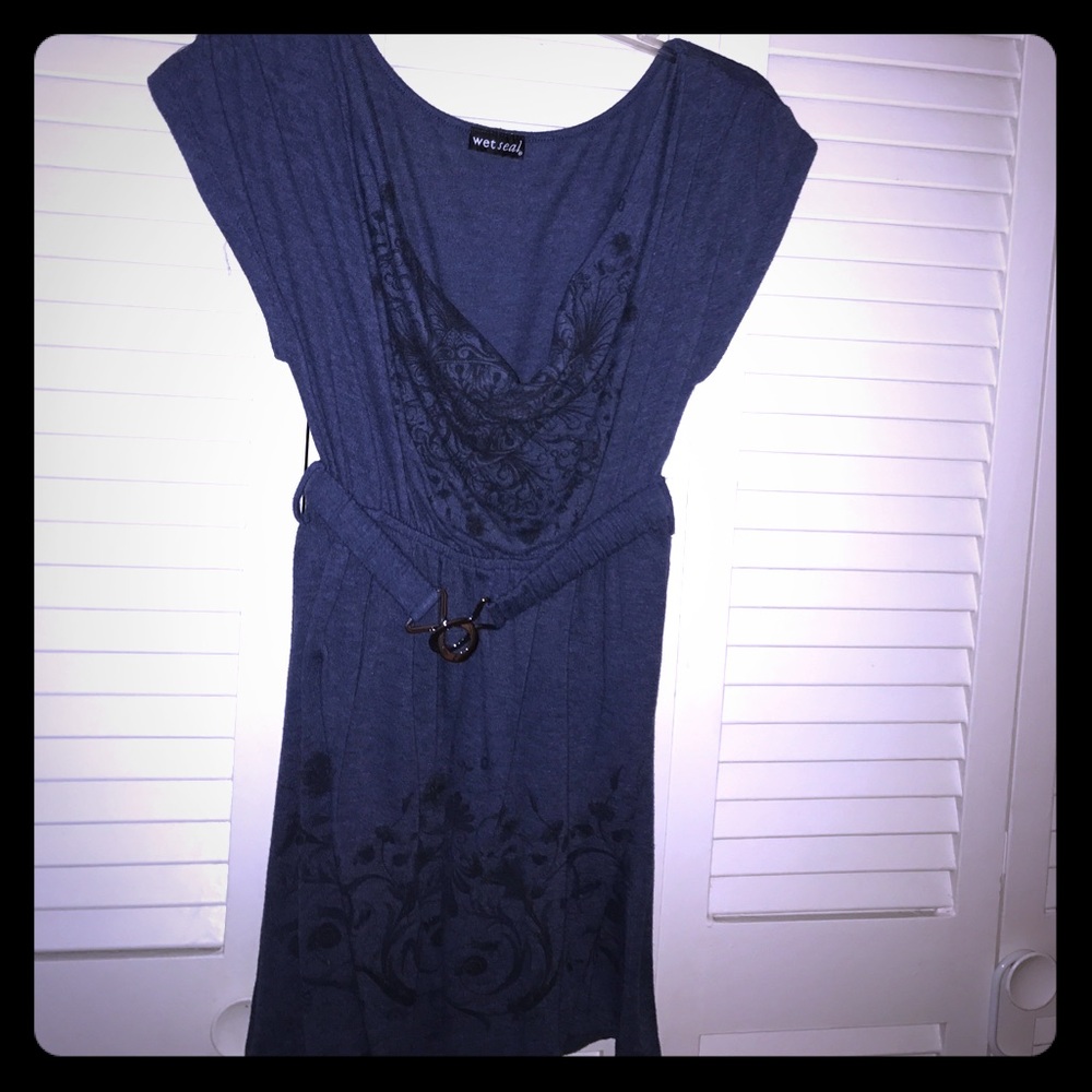 Wet seal top/dress