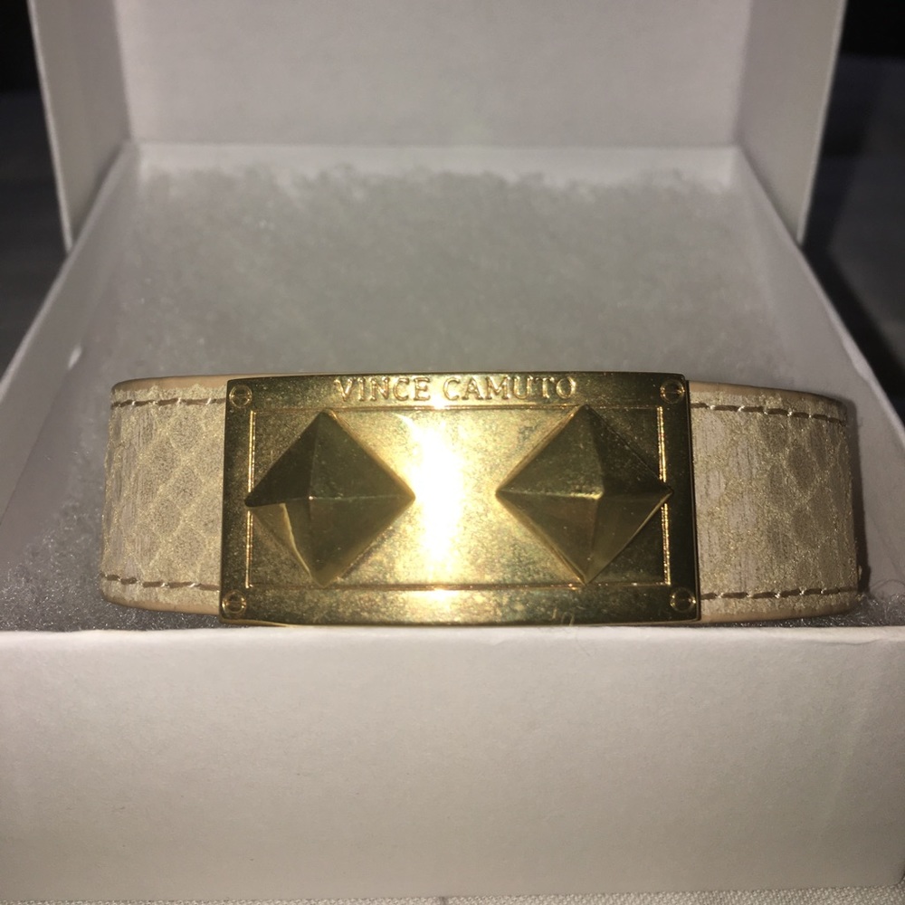 REDUCED!!! Tan Leather Cuff