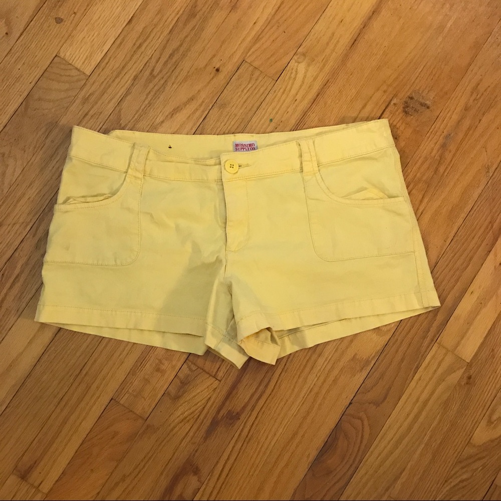 Yellow Shorts