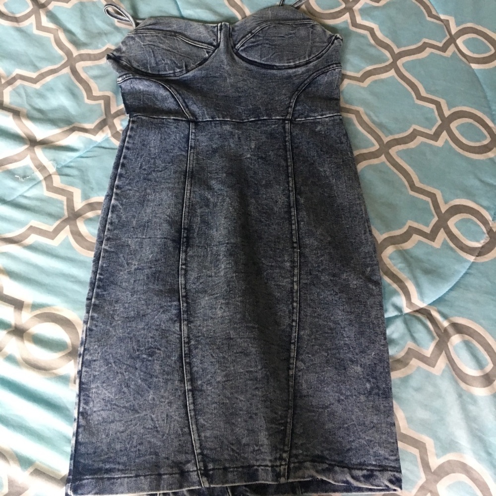 Denim dress