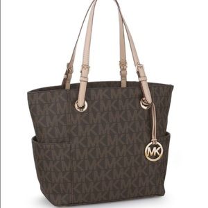 Michael Kors Brown Logo Bag