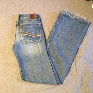 BKE denim star 20. Semi distressed. 24 x 31.5"