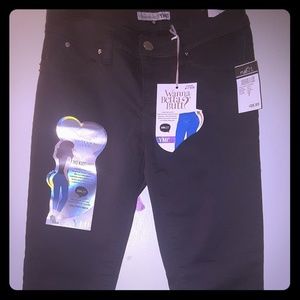 Dark grey WANT A BETTER BUTT skinny jeans
