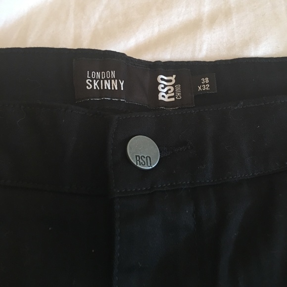Men's black slacks. Tillys. 38 32 - Picture 2 of 2