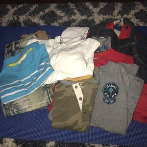 11 Items🌟Boys' Play Clothes Bundle Size 5-6🌟