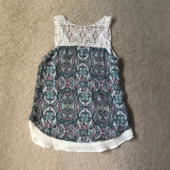Patterned tank top - Picture 2 of 2