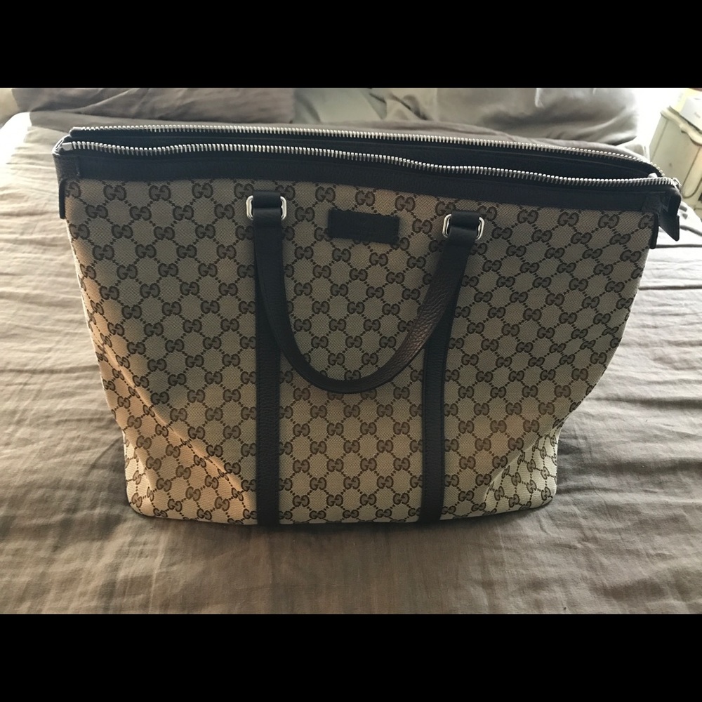 Authentic XL Gucci Tote