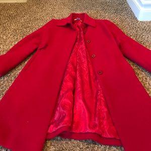 Red coat