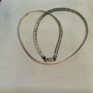 18 inch 925 sterling silver necklace 10 grams